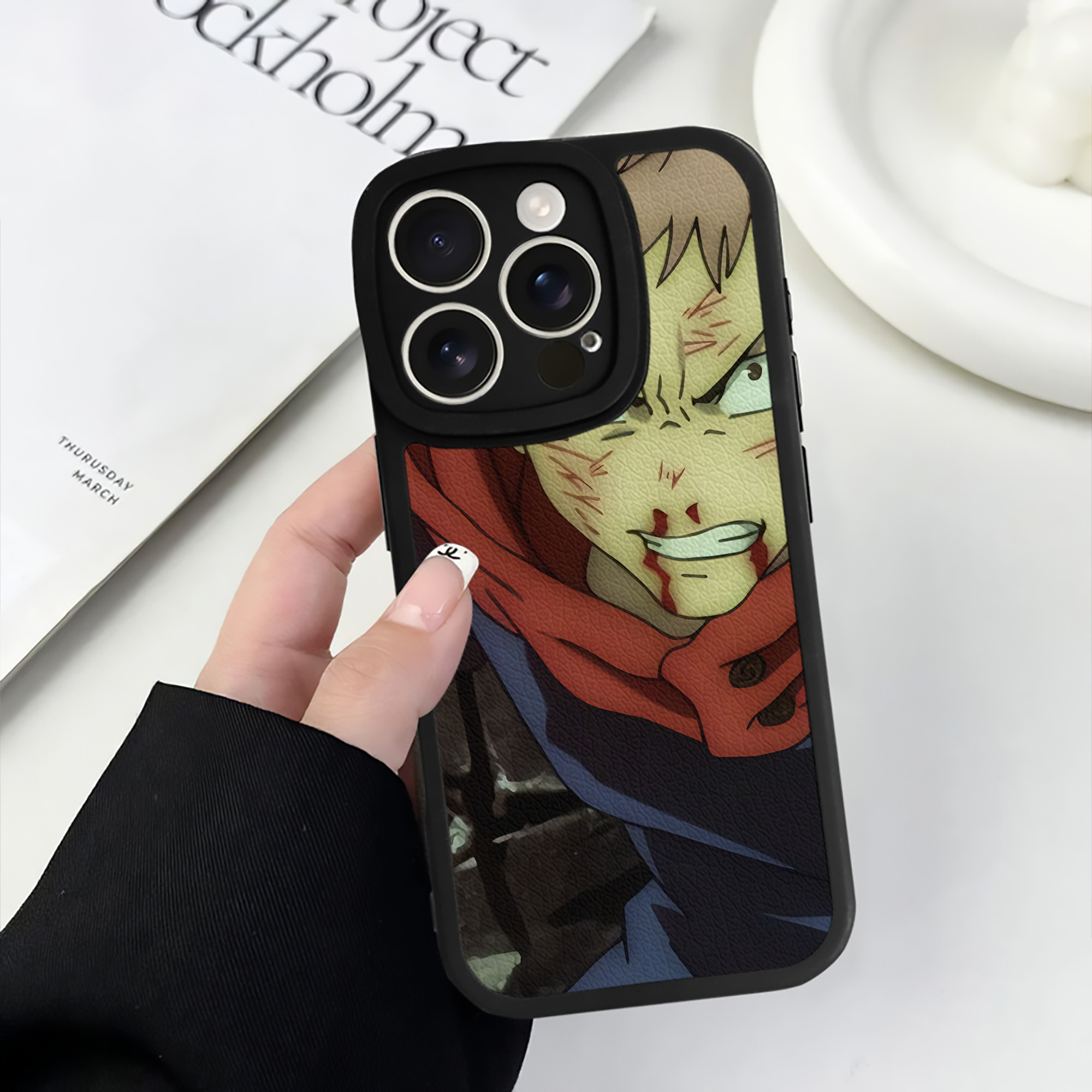 （画像用） SPY×FAMILY间谍家家酒 【iPhone 16シリーズ対応】シリコンスマホケース（レザー調） 材質：シリコン